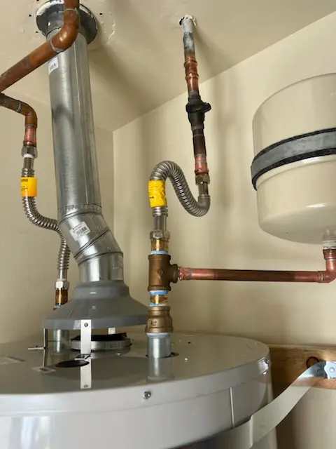 Water heater installation and plumbing repair in South Glastonbury